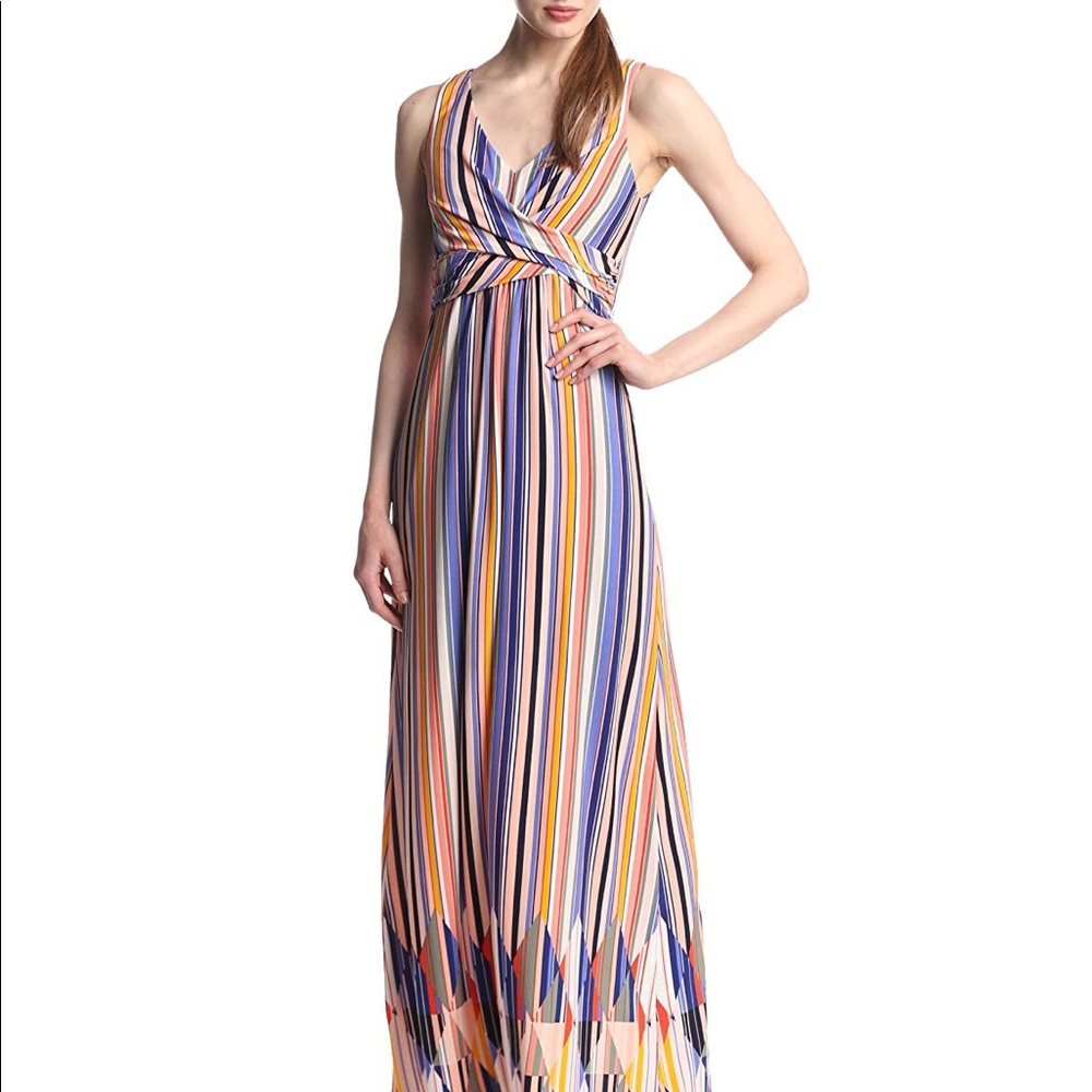 Jessica Simpson Maxi Striped Dress